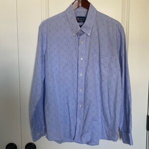 Charleston Threads Blue Anchor Button‎ Down